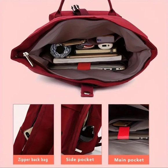 Premium Canvas Laptop Backpack - Durable, Comfortable, Everyday Use - Picture 4 of 6